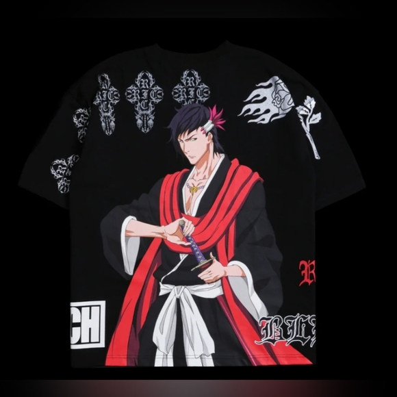 Civil Regime "Koga Kuchiki" 199X Side-By-Side Oversized Tee - Picture 1 of 10